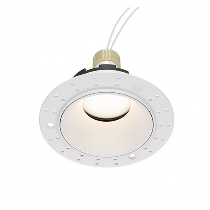 Faretti da incasso rotondi dal design moderno in alluminio