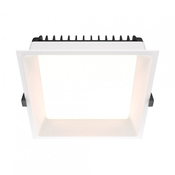 Faretto a incasso a LED quadrato in alluminio dal design moderno per bagno