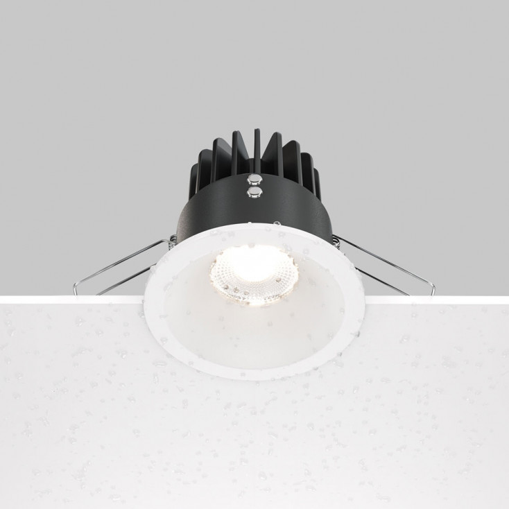Faretto a LED da incasso in alluminio rotondo dal design moderno