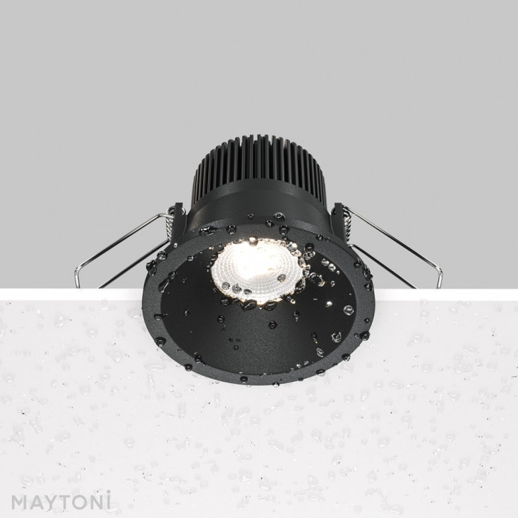 Faretto a LED da incasso in alluminio rotondo dal design moderno