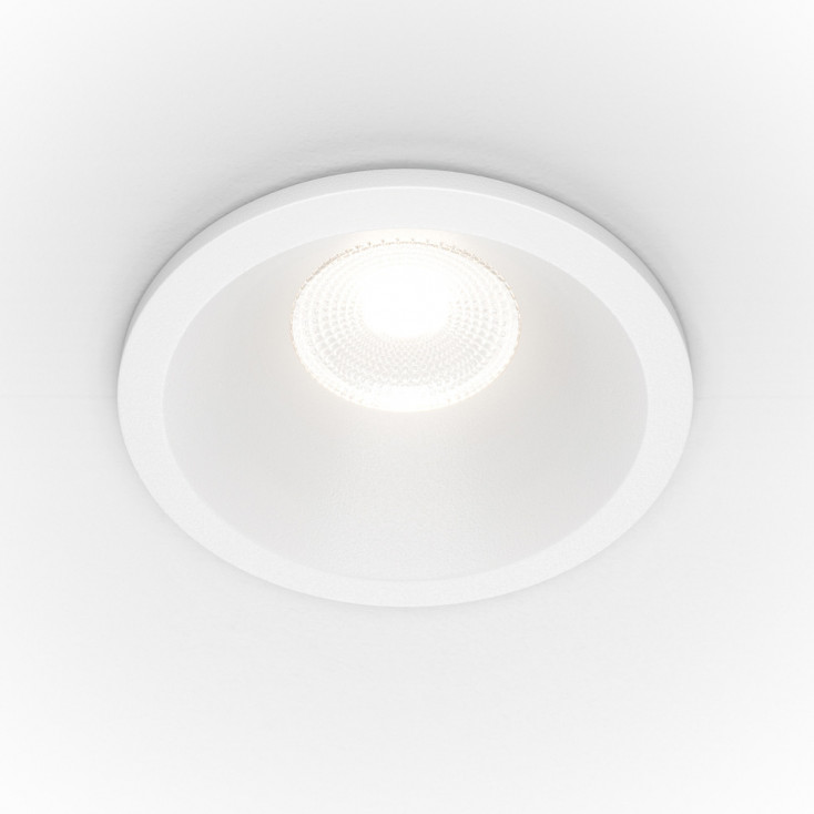 Faretto a LED dimmerabile da incasso in alluminio rotondo dal design moderno