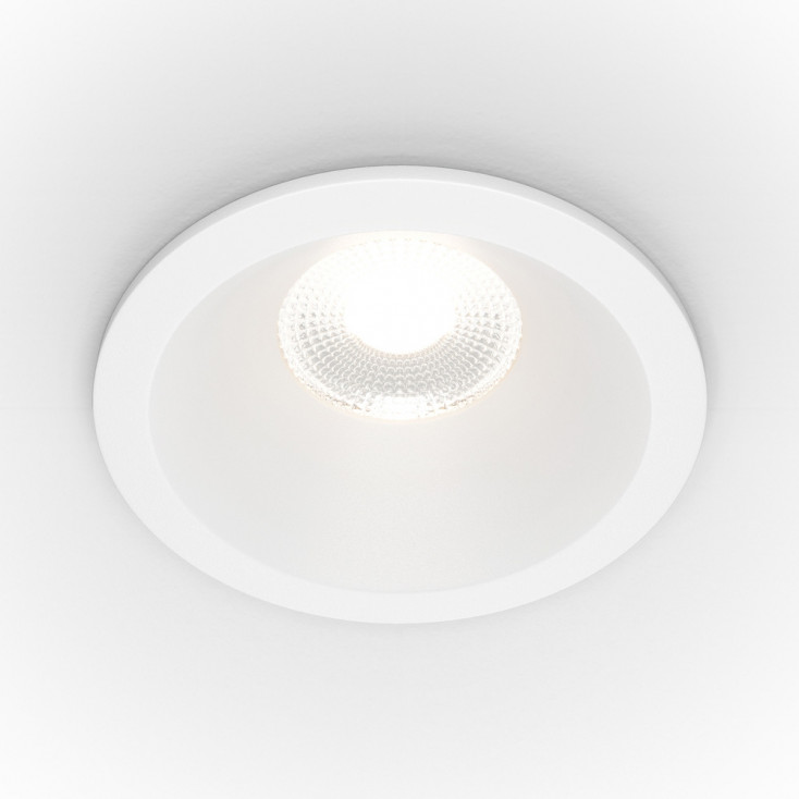 Faretto a LED dimmerabile da incasso in alluminio rotondo dal design moderno