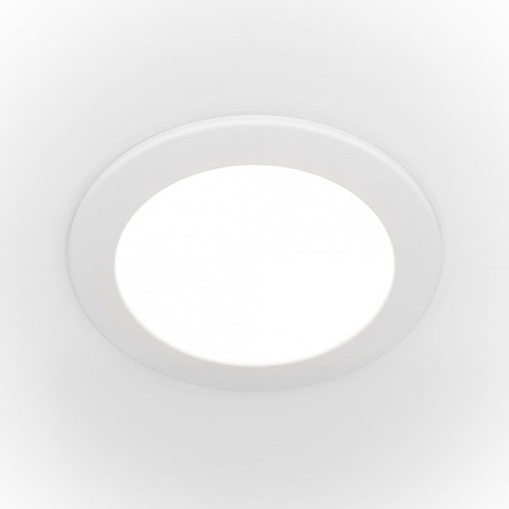 Faretto da incasso a Led rotondo con struttura in alluminio moderna