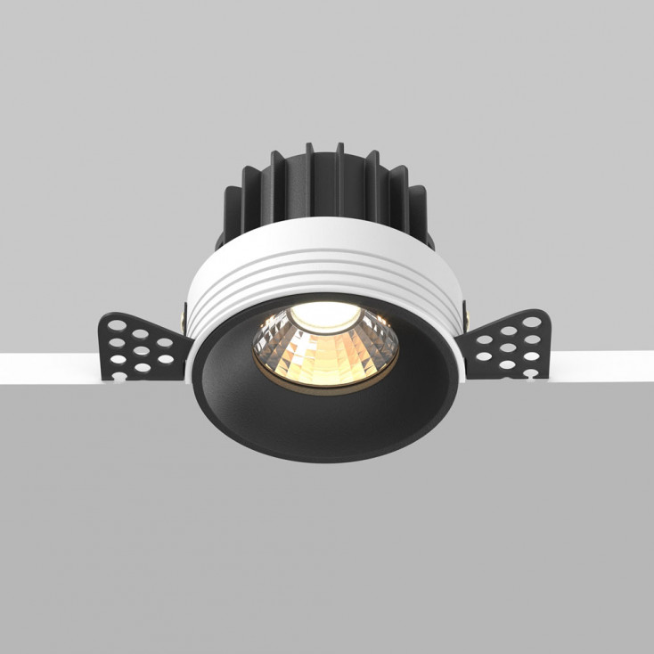 Faretto da incasso con diffusore a led rotondo
