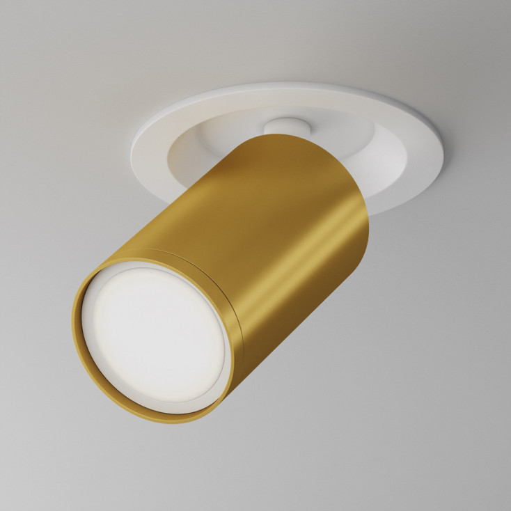 Faretto da incasso in alluminio dal design moderno ed elegante