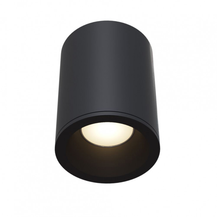 Faretto da soffitto cilindrico in alluminio dal design moderno