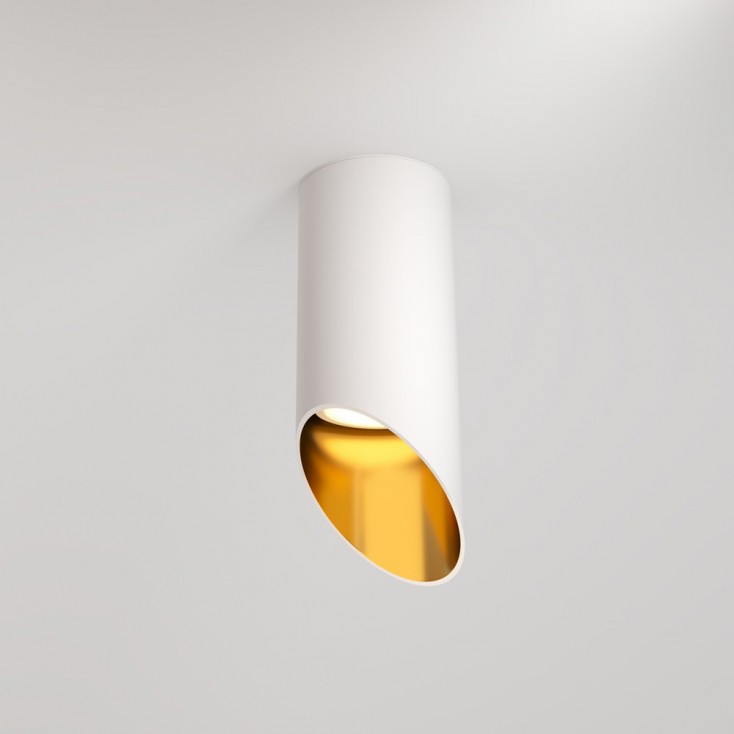 Faretto da soffitto in alluminio rotondo dal design moderno ed elegante