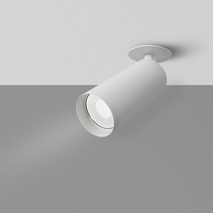 Faretto da Soffitto moderna in alluminio verniciato faretto orientabile