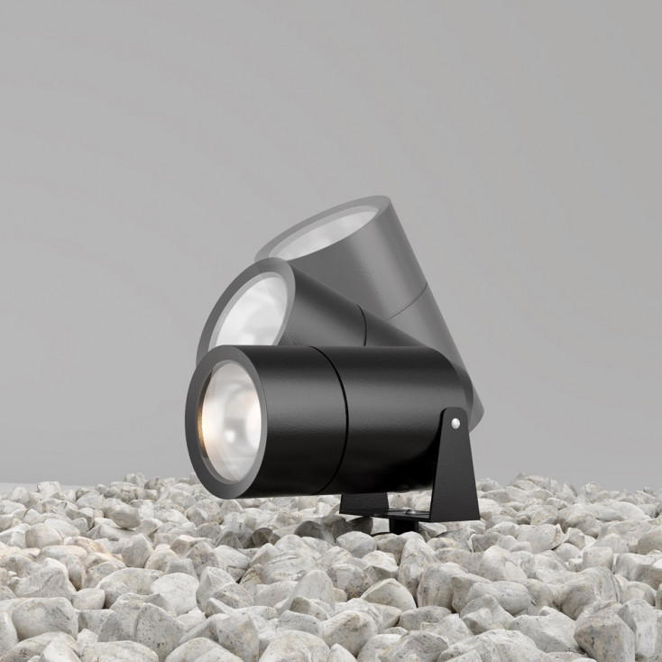 Illuminazione da terra a LED struttura in alluminio dal design moderno