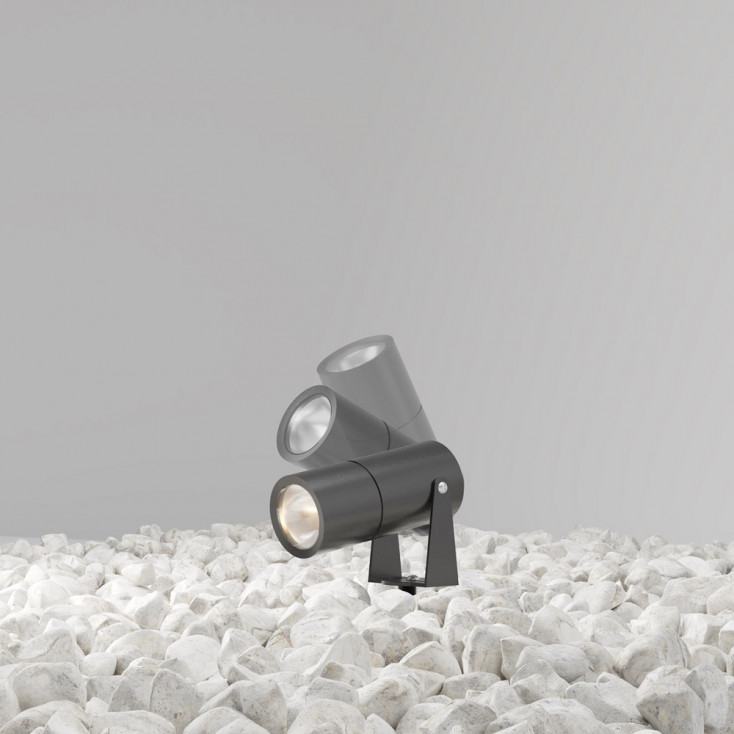 Illuminazione da terra a LED struttura in alluminio dal design moderno