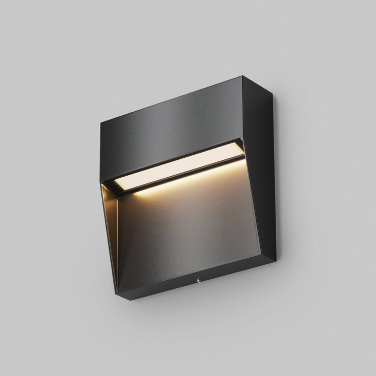 Illuminazione per scale a LED struttura in alluminio quadrata dal design moderno