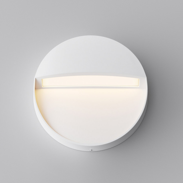 Illuminazione per scale a LED struttura in alluminio rotonda dal design moderno