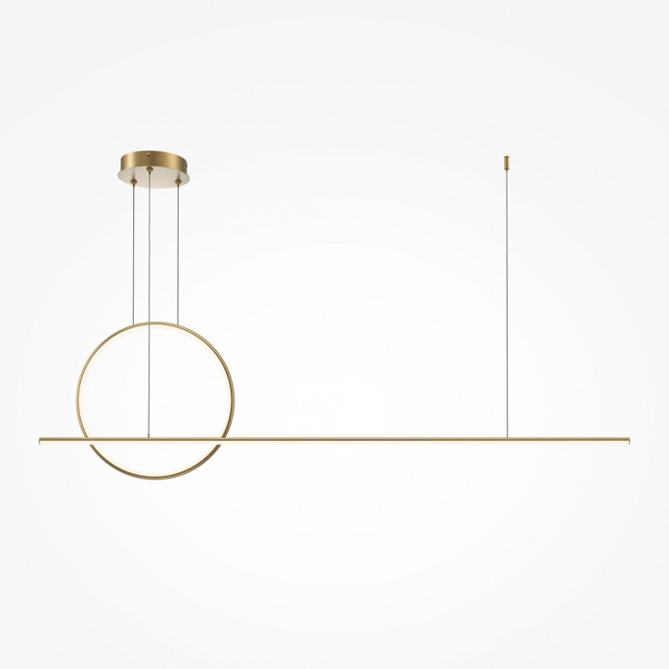 Lampada a sospensione a LED con diffusori in alluminio dal design moderno
