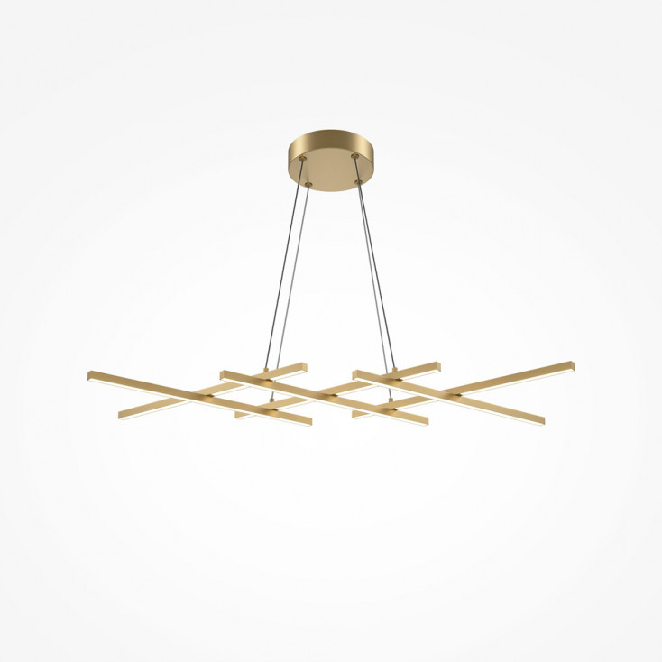 Lampada a sospensione a LED con struttura in alluminio dal design moderno