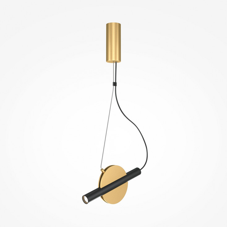 Lampada a sospensione a LED con struttura in metallo dal design moderno