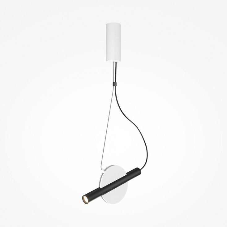 Lampada a sospensione a LED con struttura in metallo dal design moderno