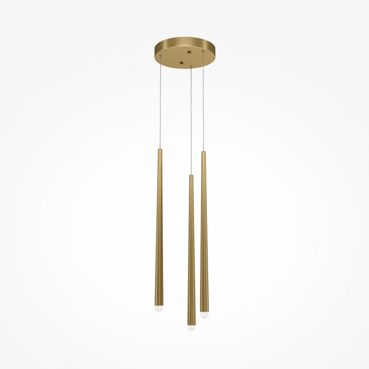 Lampada a sospensione con 3 diffusori pendenti a LED dal design moderno