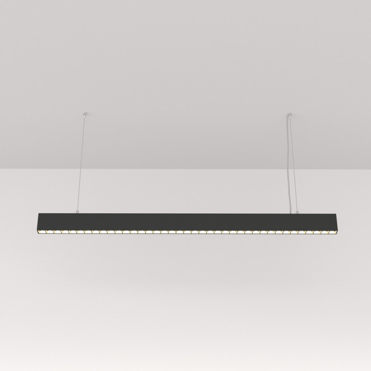 Lampada a sospensione con diffusore a LED lineare dal design moderno