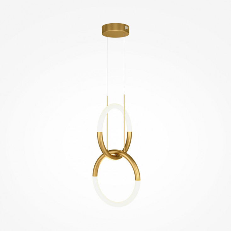 Lampada a sospensione con diffusori a LED dal design moderno ed elegante