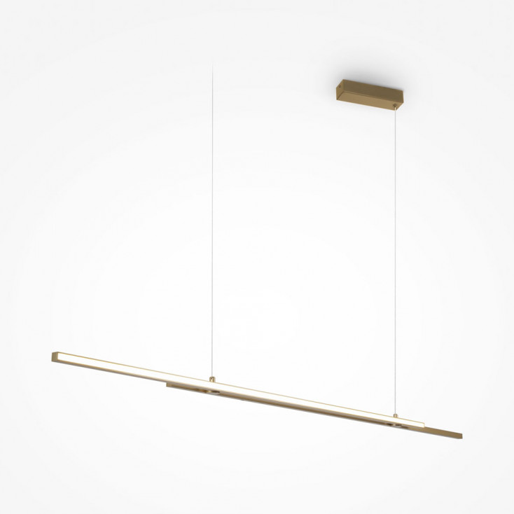 Lampada a sospensione con struttura in alluminio e diffusore a led