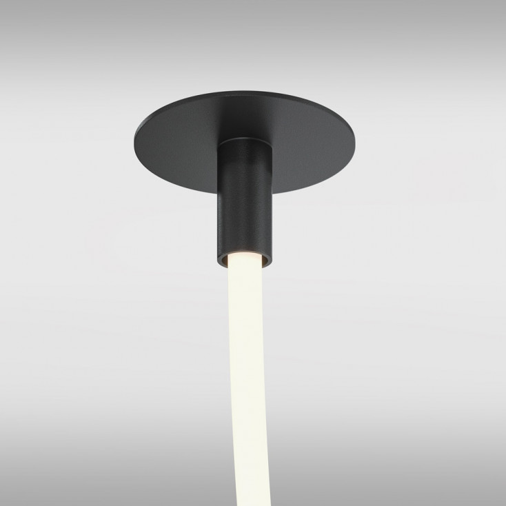 Lampada a sospensione con tubo a LED dal design moderno
