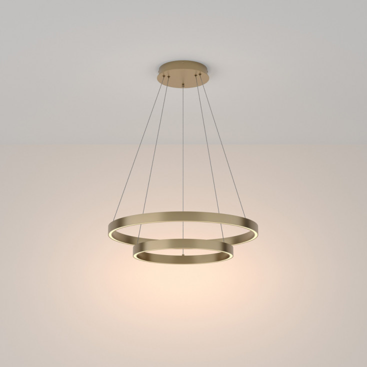 Lampada a sospensione diffusore grande a led in alluminio dal design moderno
