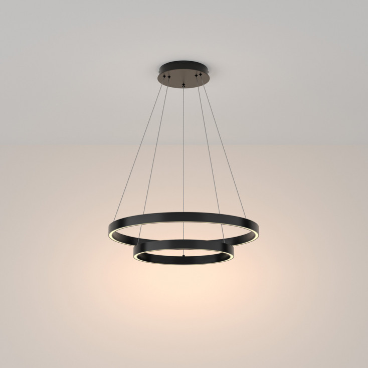 Lampada a sospensione diffusore grande a led in alluminio dal design moderno