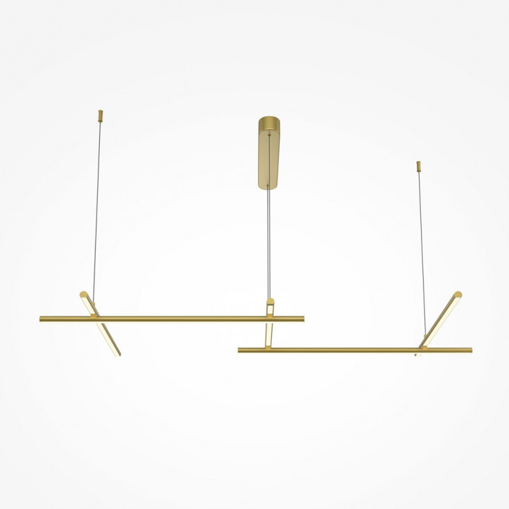 Lampada a sospensione LED moderna in alluminio con diffusore in acrilico
