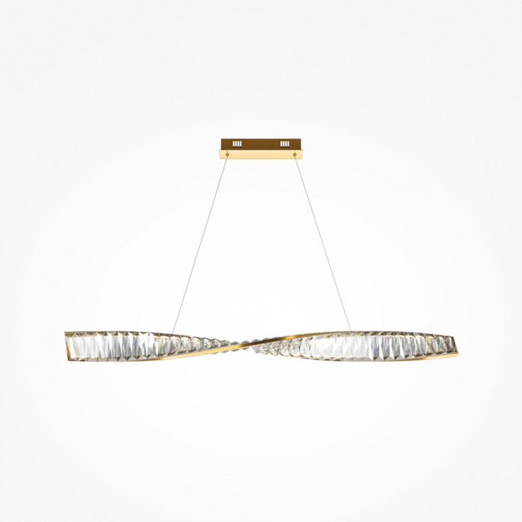Lampada a sospensione moderna con diffusore a LED in vetro piccolo