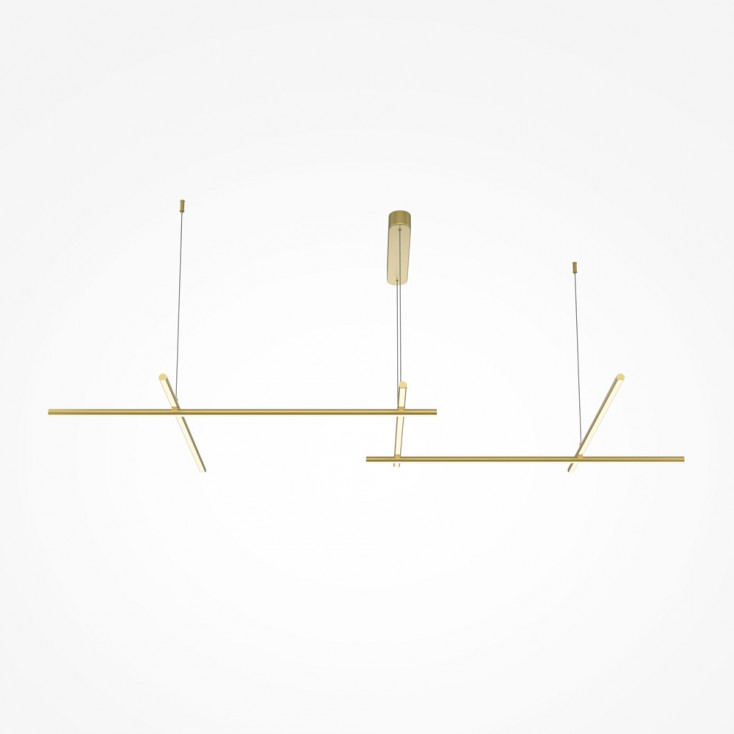 Lampada a sospensione moderna in alluminio con diffusore a LED in acrilico
