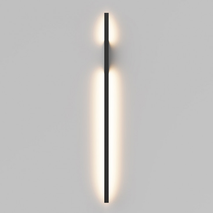 Lampada da parete a LED con struttura in alluminio dal design moderno