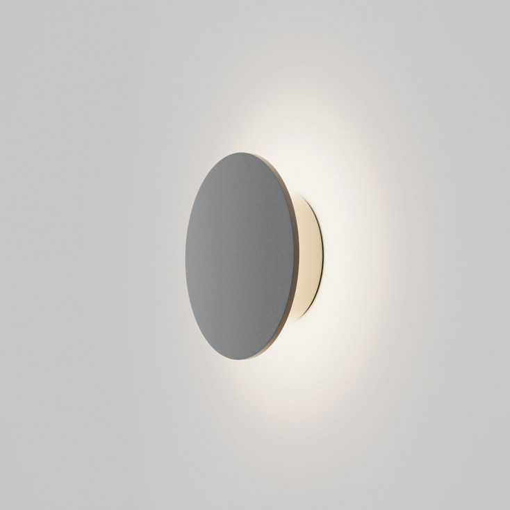 Lampada da parete per esterno a led con struttura in alluminio piccola
