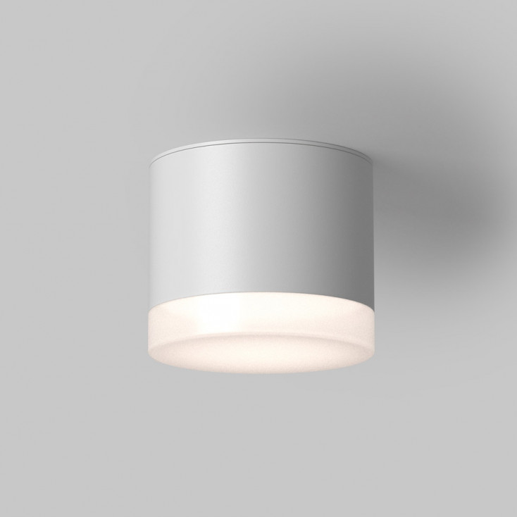 Lampada da soffitto in alluminio rotonda dal design moderno per bagni