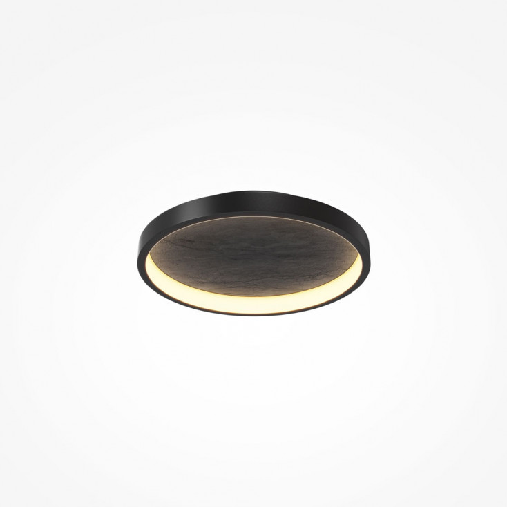Lampada da soffitto piccola rotonda in metallo con diffusore a led