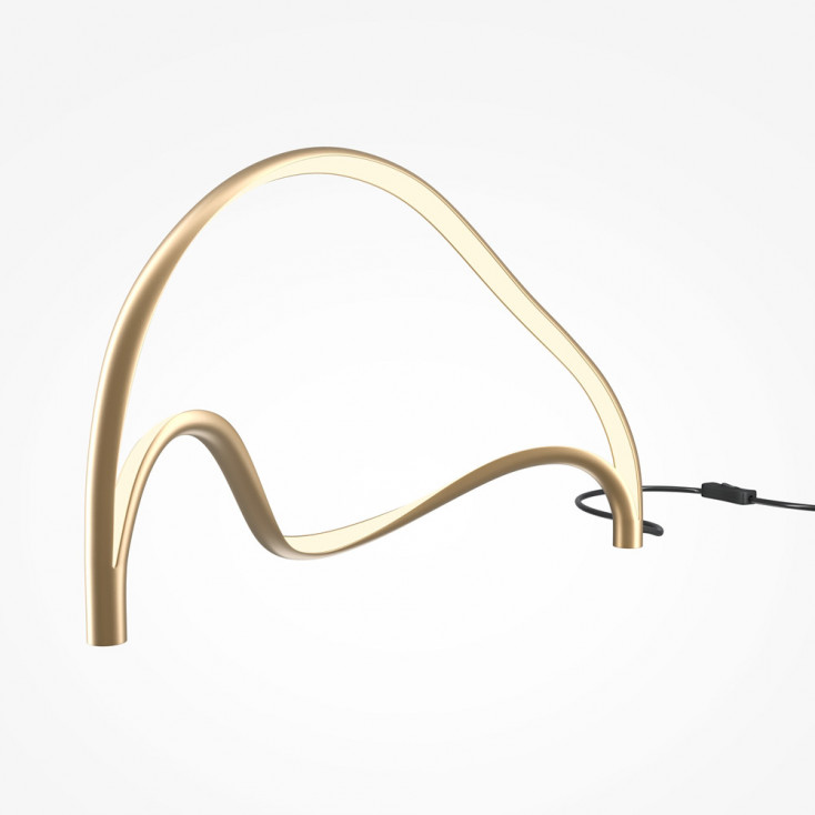 Lampada da tavolo a LED con struttura in alluminio e diffusore in acrilico