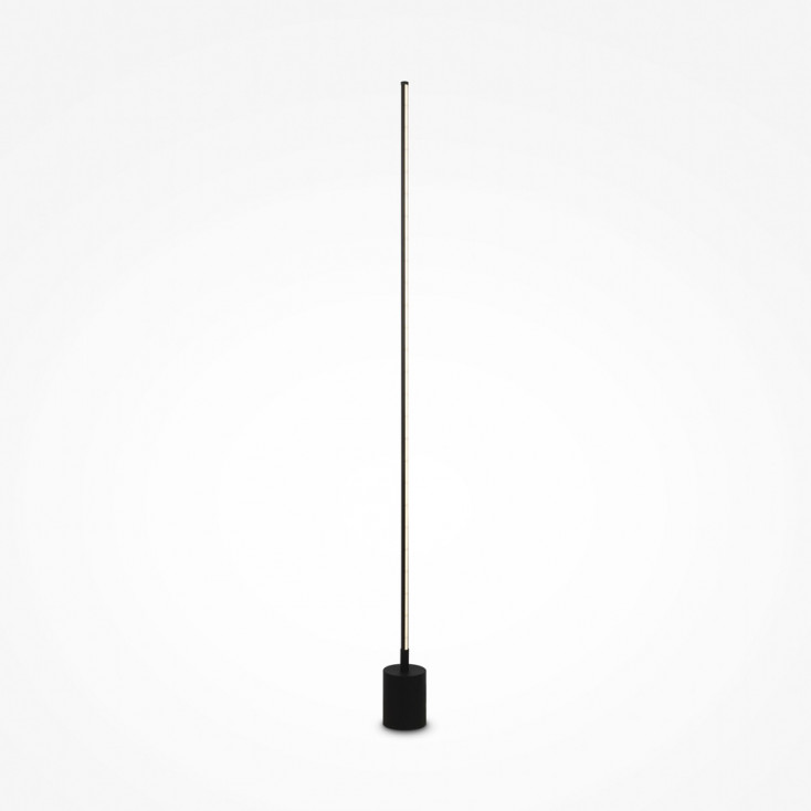 Lampada da terra a LED dimmerabile con struttura in metallo dal design moderno