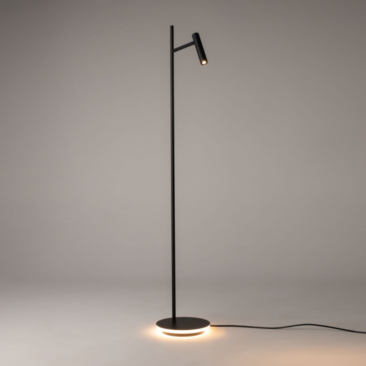 Lampada da terra moderna a LED con struttura in metallo