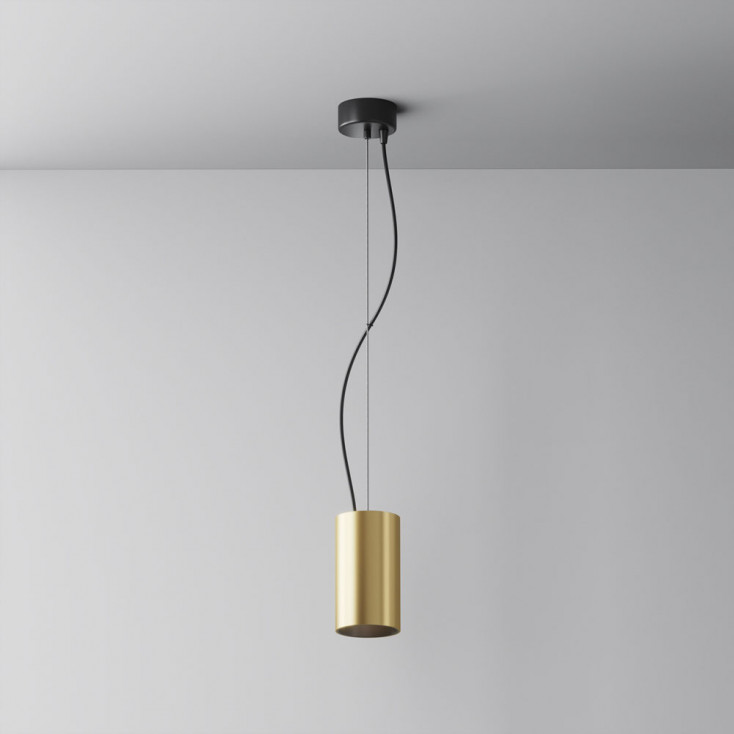 Lampada a sospensione moderna con diffusore singolo a led