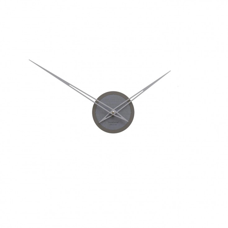 Orologio da parete senza quadrante con coprimeccanismo in legno