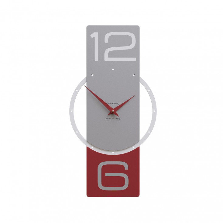 Orologio da parete verticale in legno dal design moderno ed elegante