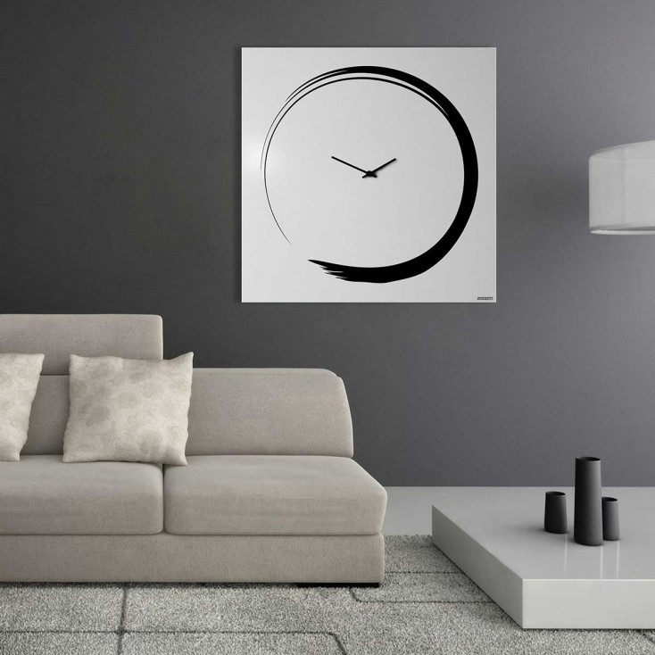Orologio da parete gigante in stile minimalista "S-ENSO"