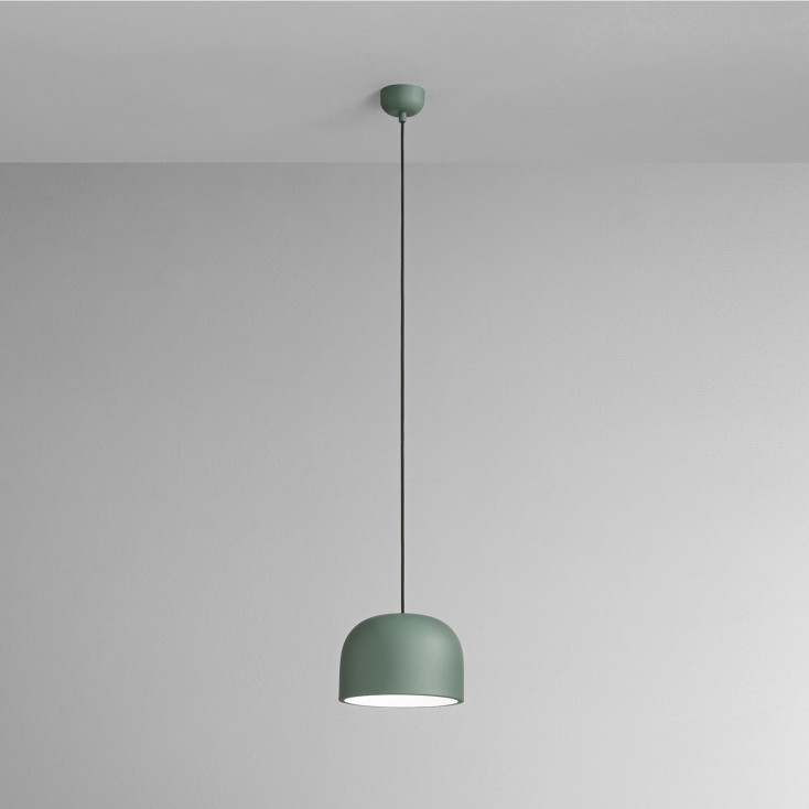 Lampada a sospensione dal design moderno con diffusore in metallo