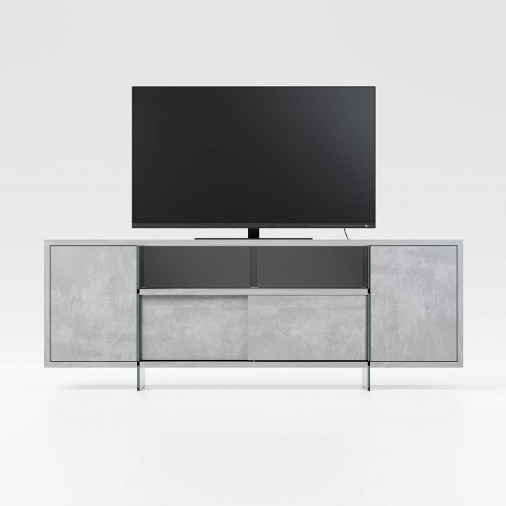 Mobile porta TV struttura realizzata in laminato Ecologico dal design moderno