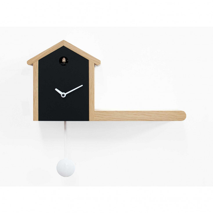 Orologio da parete con pendolo e cucù dal design moderno ed elegante