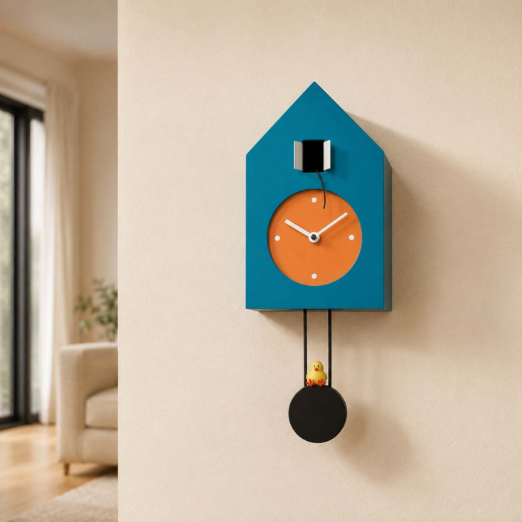 Orologio da parete con pendolo moderno "Libero"