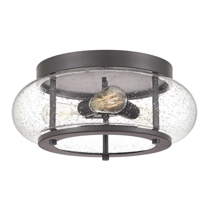 Plafoniera grande in acciaio con diffusore in vetro dal design moderno a 3 luci