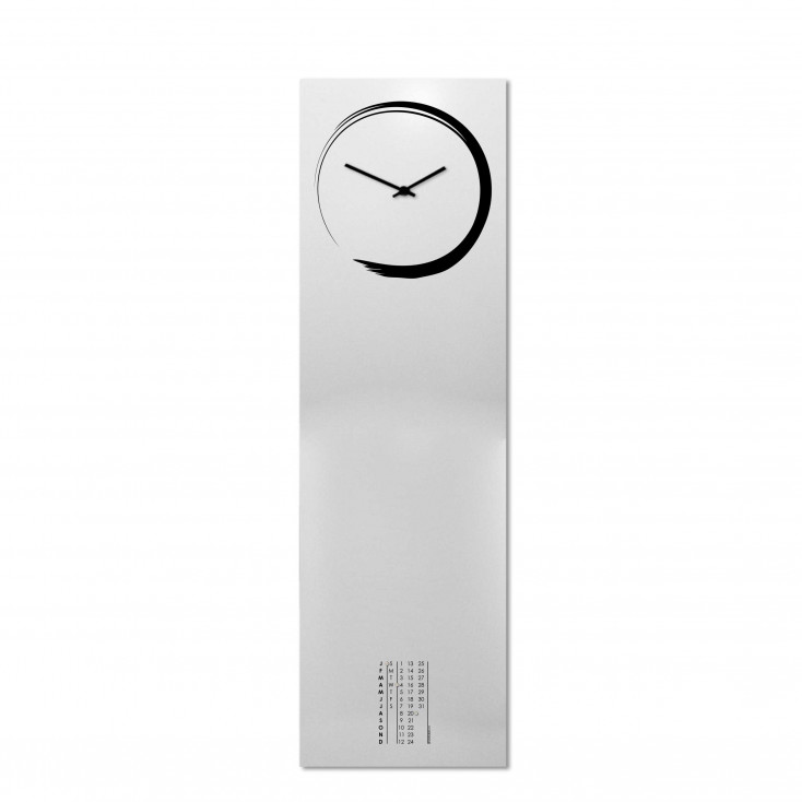 Orologio da parete verticale con calendario e lavagna magnetica "S-ENSO"