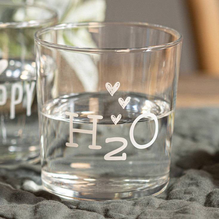 Set 6 pezzi Bicchieri per acqua in vetro