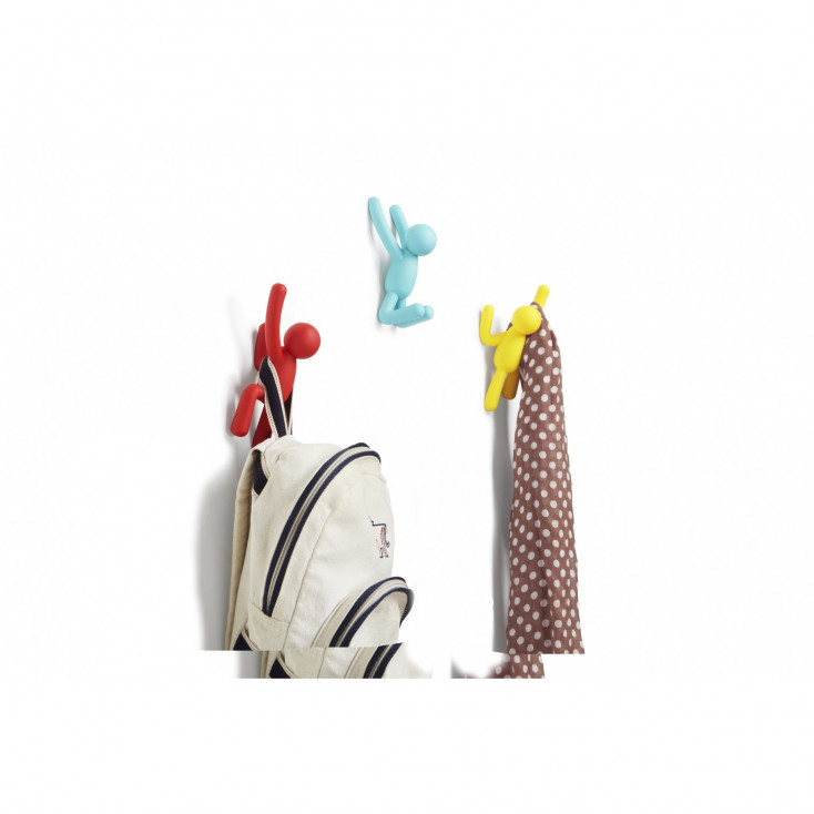 Ganci da parete Moderni in plastica Set 3pz