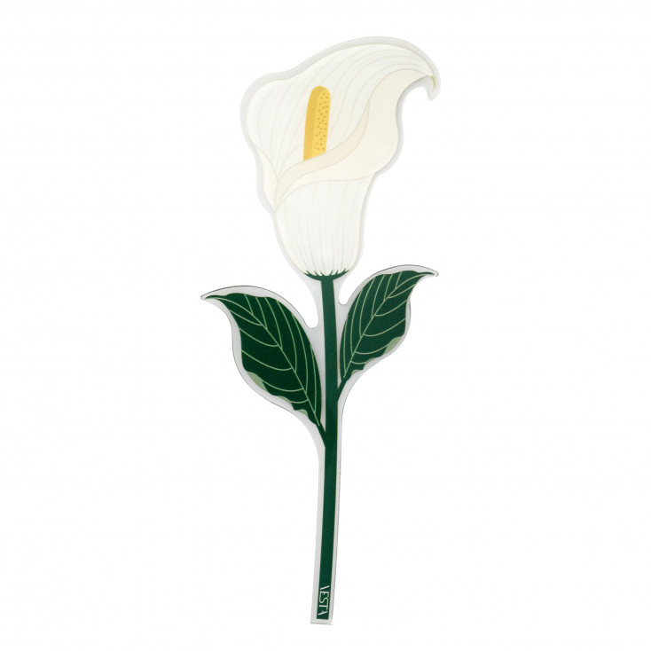 Set 6 pezzi Fiore di calla in plexiglass per vaso